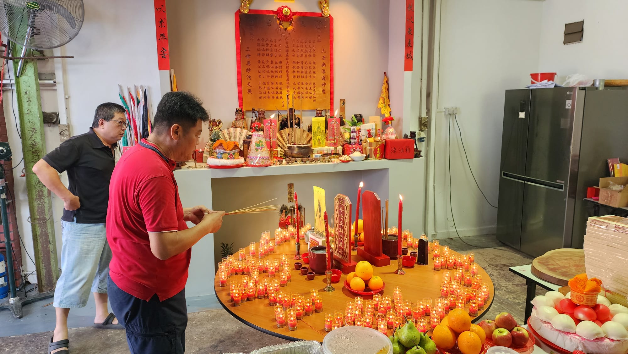 Liuren Immortal Master's Attainment Day (得道日) - Outdoor altar ceremony